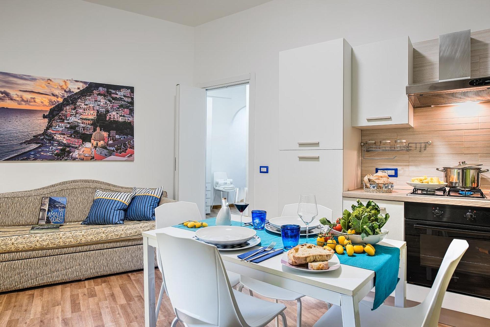 Gocce Villas - Joes Flat 2 Modern Sorrento Bagian luar foto